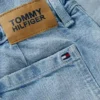 Pantalones cortos holgados de denim estilo marinero para niño