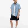 Pantalones cortos holgados para niño