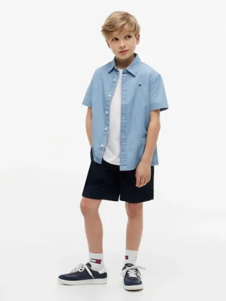 Pantalones cortos holgados para niño
