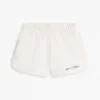 Pantalones cortos infantiles con logo Tommy y purpurina