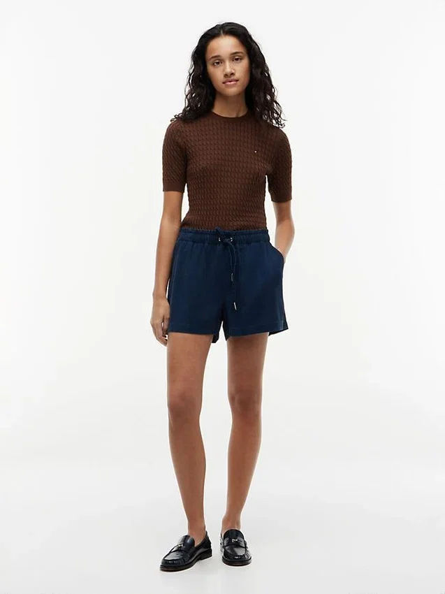 Pantalones cortos ligeros sin cremallera Pantalones cortos ligeros sin cremallera