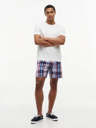 Pantalones cortos Madras de 7″ de corte regular