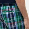 Pantalones cortos Madras de corte regular de 18 cm Pantalones cortos Madras de corte regular de 18 cm