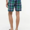 Pantalones cortos Madras de corte regular de 18 cm Pantalones cortos Madras de corte regular de 18 cm