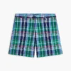 Pantalones cortos Madras de corte regular de 18 cm Pantalones cortos Madras de corte regular de 18 cm