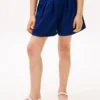 Pantalones cortos plisados para niños