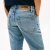 Pantalones cortos rectos de denim para niños Pantalones cortos rectos de denim para niños