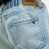Pantalones cortos rectos de denim para niños Pantalones cortos rectos de denim para niños