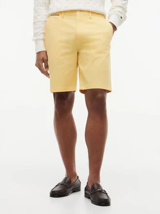 Pantalones cortos Tommy de 23 cm con cintura cómoda y corte regular