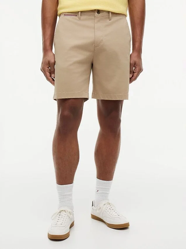 Pantalones cortos Tommy de corte regular con cintura cómoda de 18 cm Pantalones cortos Tommy de corte regular con cintura cómoda de 18 cm