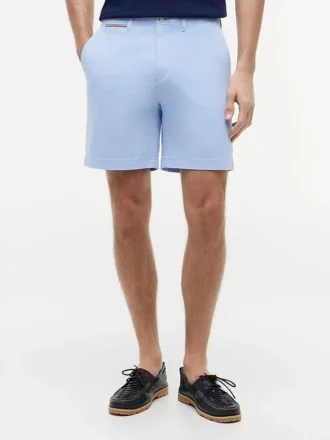 Pantalones cortos Tommy de corte regular con cintura cómoda de 18 cm