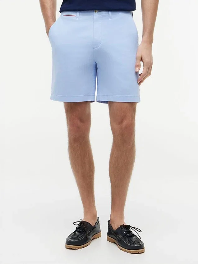 Pantalones cortos Tommy de corte regular con cintura cómoda de 18 cm Pantalones cortos Tommy de corte regular con cintura cómoda de 18 cm