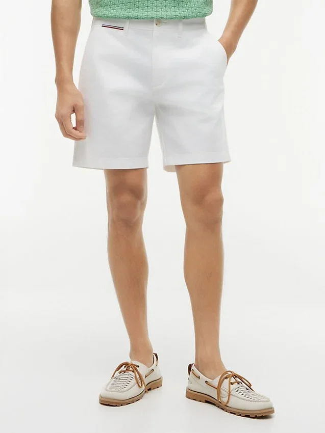 Pantalones cortos Tommy de corte regular con cintura cómoda de 18 cm Pantalones cortos Tommy de corte regular con cintura cómoda de 18 cm