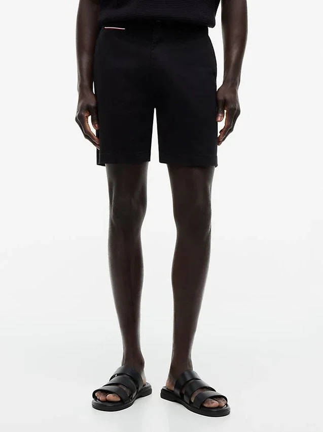 Pantalones cortos Tommy de corte regular con cintura cómoda de 18 cm Pantalones cortos Tommy de corte regular con cintura cómoda de 18 cm