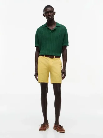 Pantalones cortos Tommy de corte regular con cintura cómoda de 18 cm