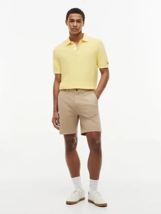 Pantalones cortos Tommy de corte regular con cintura cómoda de 18 cm