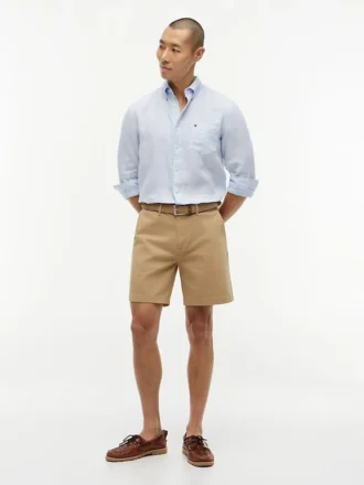 Pantalones cortos Tommy de corte regular con cintura cómoda de 18 cm