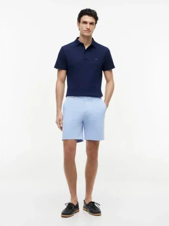 Pantalones cortos Tommy de corte regular con cintura cómoda de 18 cm