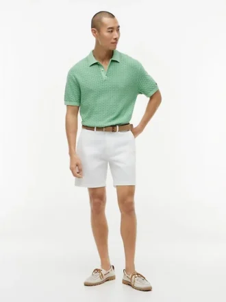 Pantalones cortos Tommy de corte regular con cintura cómoda de 18 cm