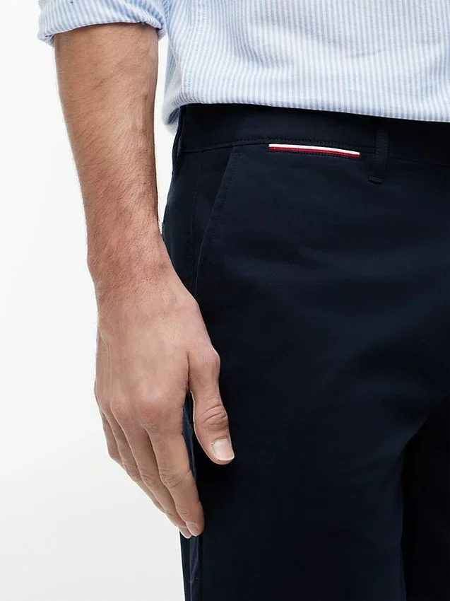 Pantalones cortos Tommy de corte regular con cintura cómoda de 18 cm Pantalones cortos Tommy de corte regular con cintura cómoda de 18 cm