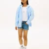Pantalones cortos vaqueros ajustados para niña Pantalones cortos vaqueros ajustados para niña