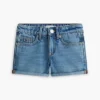 Pantalones cortos vaqueros ajustados para niña Pantalones cortos vaqueros ajustados para niña