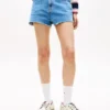 Pantalones cortos vaqueros con dobladillo sin rematar de Tommy Jeans