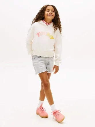 Pantalones cortos vaqueros con dobladillo sin rematar para niños