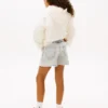Pantalones cortos vaqueros con dobladillo sin rematar para niños