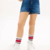 Pantalones cortos vaqueros sin cremallera para niño
