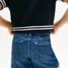 Pantalones cortos vaqueros sin cremallera para niño