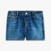Pantalones cortos vaqueros sin cremallera para niño