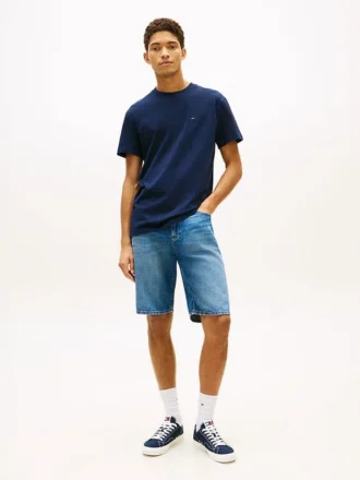 Pantalones cortos vaqueros Tommy Jeans con bolsillo con el logotipo