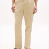 Pantalones de algodón elástico Pantalones de algodón elástico