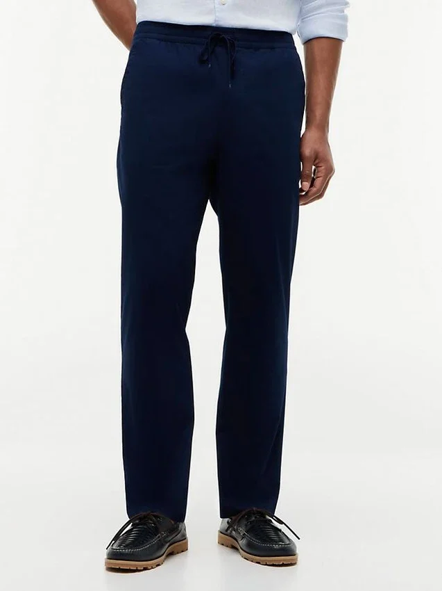 Pantalones de algodón elástico Pantalones de algodón elástico