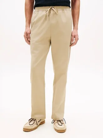 Pantalones de algodón elástico Pantalones de algodón elástico