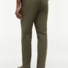 Pantalones de algodón elástico Pantalones de algodón elástico
