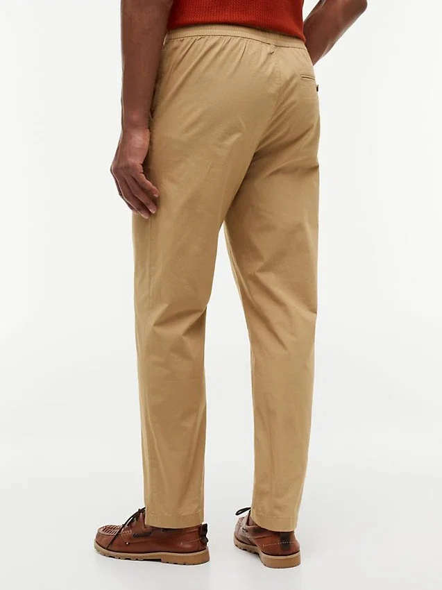 Pantalones de algodón elástico Pantalones de algodón elástico