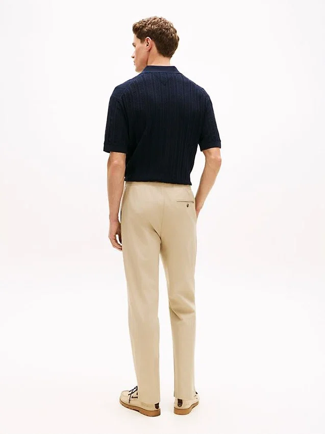 Pantalones de algodón elástico Pantalones de algodón elástico
