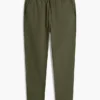Pantalones de algodón elástico Pantalones de algodón elástico