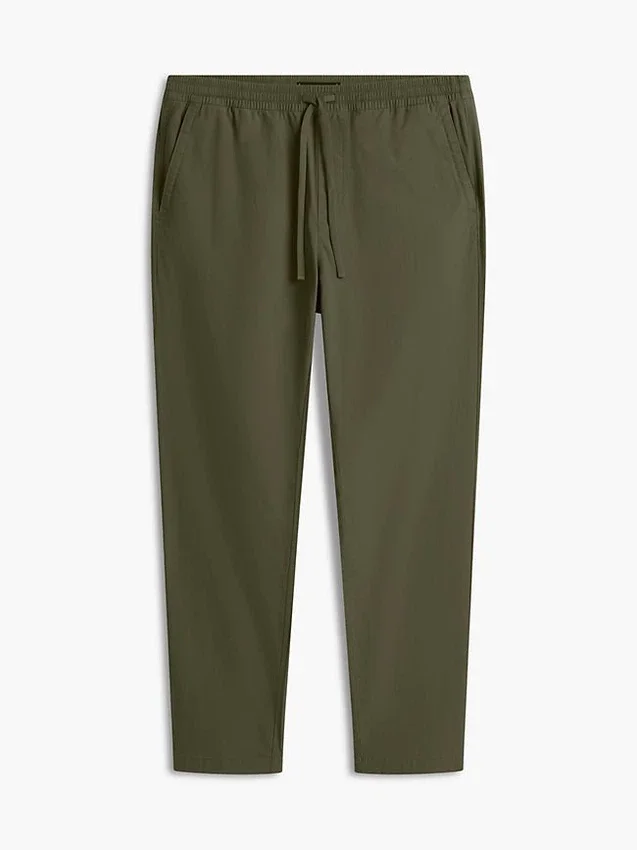 Pantalones de algodón elástico Pantalones de algodón elástico