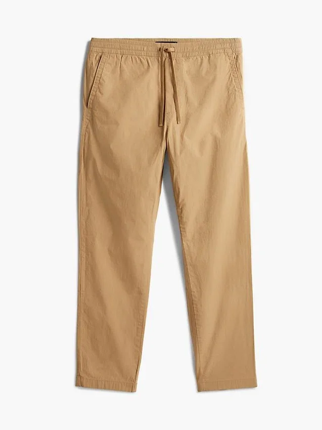 Pantalones de algodón elástico Pantalones de algodón elástico
