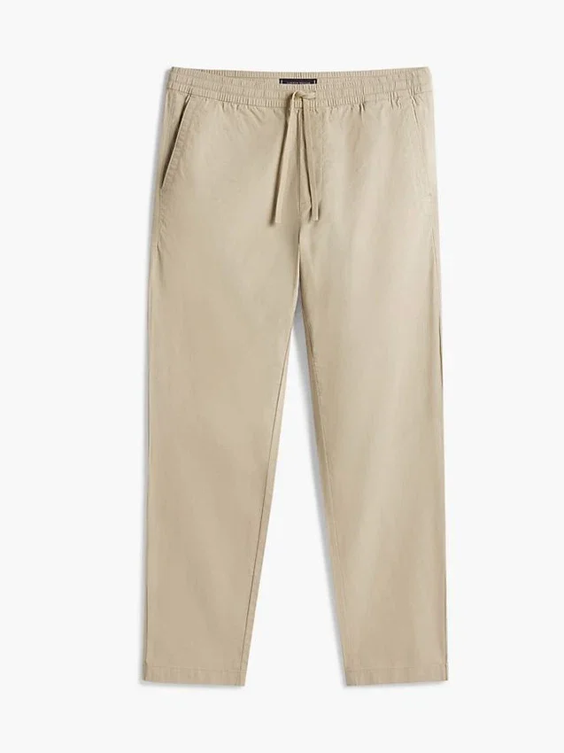Pantalones de algodón elástico Pantalones de algodón elástico