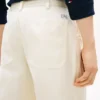 Pantalones de carpintero de corte regular teñidos en prenda