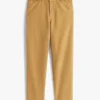 Pantalones de carpintero de corte regular teñidos en prenda