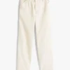 Pantalones de carpintero de corte regular teñidos en prenda