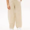 Pantalones de cintura ancha con cinturón para niña Pantalones de cintura ancha con cinturón para niña