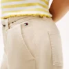 Pantalones de cintura ancha con cinturón para niña Pantalones de cintura ancha con cinturón para niña