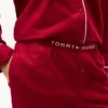Pantalones de dormir de franela con diseño en espiga