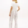 Pantalones de dormir de popelín a rayas Pantalones de dormir de popelín a rayas